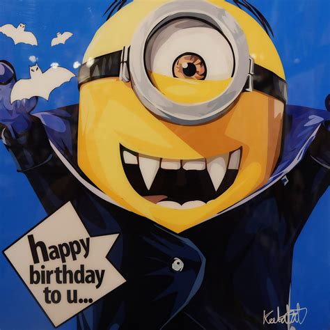 Save on thousands of new, classic & exclusive movie posters at allposters.com. Carl Minions Poster "Happy Birthday to u..." - Infamous ...