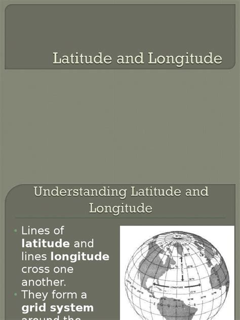 Latitude And Longitude Basic Pdf Longitude Latitude