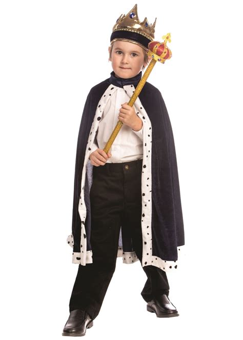 King Boys Robe And Crown Set Professional Costumes