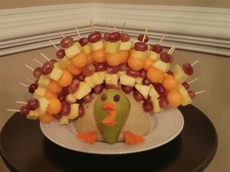 Thanksgiving Turkey Fruit Platter Thanksgiving Fruit Holiday Fruit