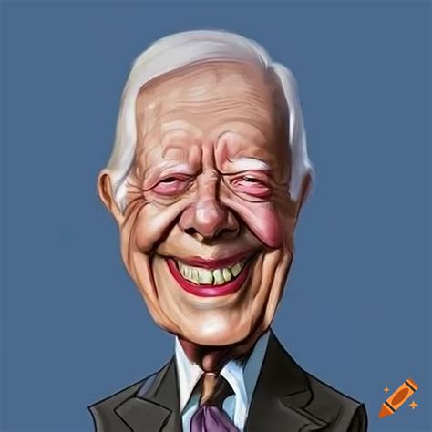 Caricature Of Jimmy Carter