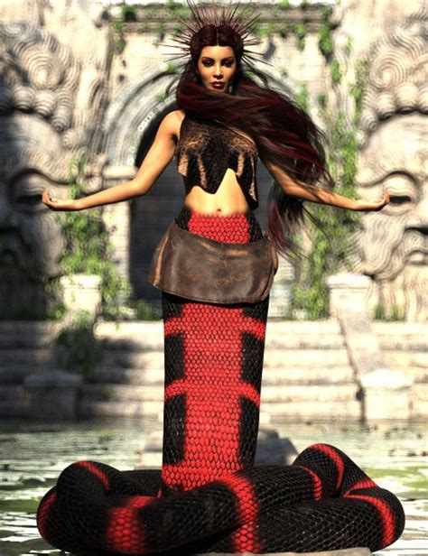 Lamia Mania Textures For Lamia Tail And Clothes D Models For Daz