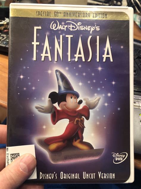 Fantasia Dvd 2000 Restored Full Length Version 717951004611 Ebay