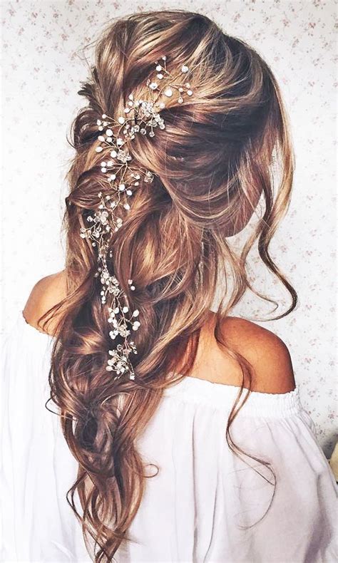 45 Most Romantic Wedding Hairstyles For Long Hair Page 7 Of 9 Hi