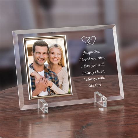 The Personalized I Love You Glass Frame