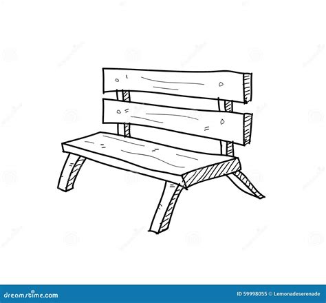 Bench Coloring Page Coloring Pages