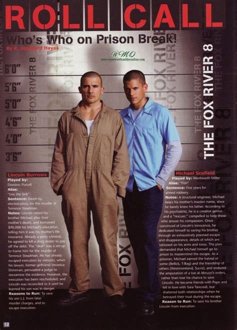 Michael And Lincoln Prison Break Guys Photo 2705545 Fanpop