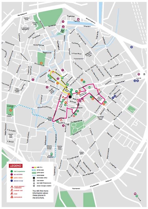 Route Map Leuven Everyone Is Welcome Visitflanders