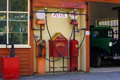 Vintage Gas Station Free Stock Photo Public Domain Pictures