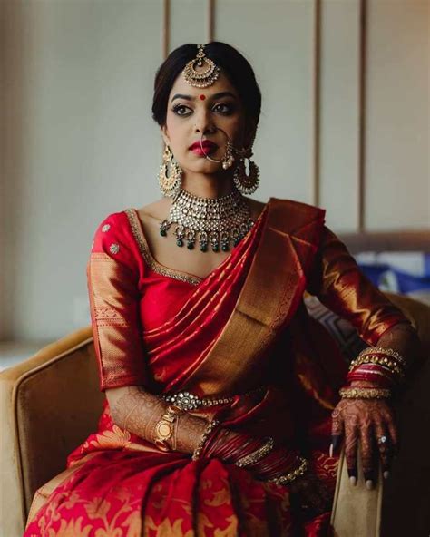 30 Bridal Kanjeevaram Sarees Im Loving This Month Indian Wedding