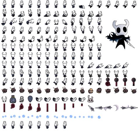 Sprite Logo Png Hollow Knight Sprite Sheet Transparent Png Images My