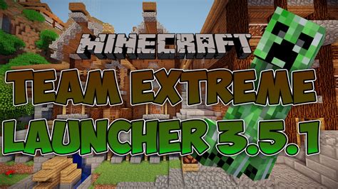 Minecraft Team Extreme Launcher 351 16 Mb Youtube