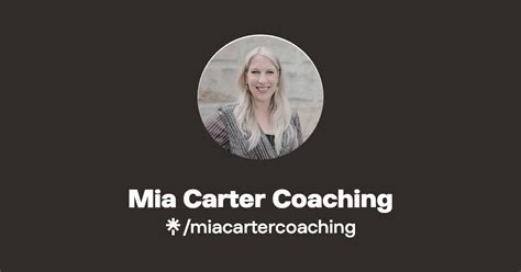 Mia Carter Coaching Facebook Linktree
