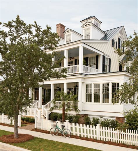 Two Story Porch For Ultimate Curb Appeal Town And Country Living