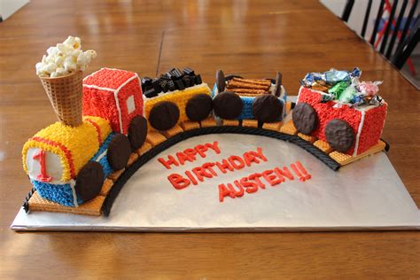 Train Cake With Smoke Logs And Coal By Cake Occasion Train