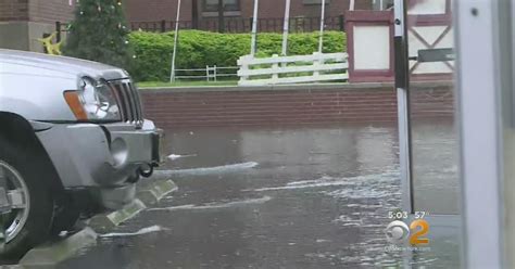 Heavy Rain Causes Flooding Hazardous Driving Conditions Across New