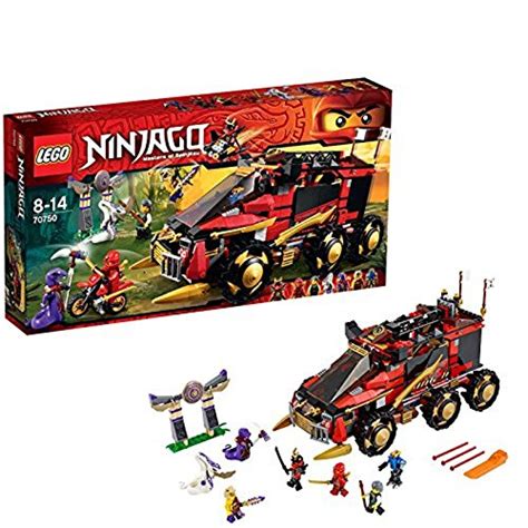 La Base Mobile Des Ninja 70750 Lego Ninjago Jeu De Construction