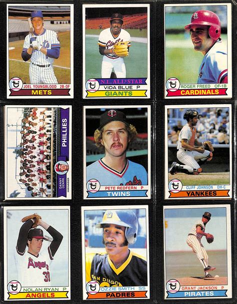 Lot Detail 1979 Topps Baseball Card Complete Set Of 726 Cards W
