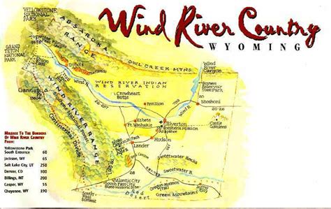 Wyoming Wind River Range Absaroka Range Red Desert