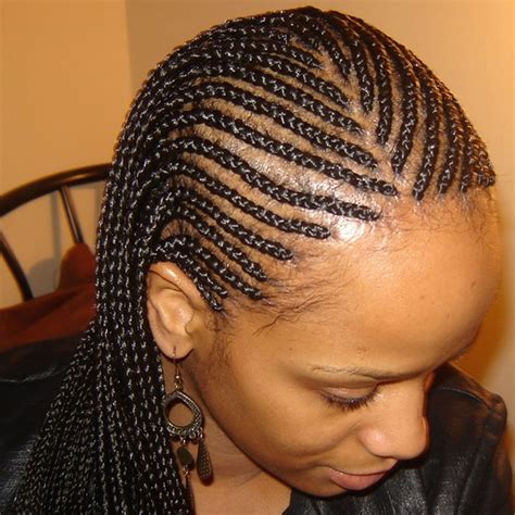 Men, specifically, often choose to get smaller braids, like those shown below. Cornrow Hairstyles for Black Women 2018-2019 - Page 2 ...