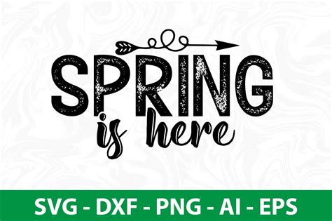 Spring Is Here Svg By Orpitaroy Thehungryjpeg