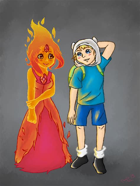 Flame Princess And Finn By Majapihl On Deviantart