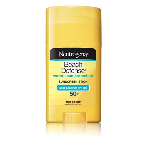 Neutrogena Sunscreen Beach Defense Stick Spf 50 15 Ounce