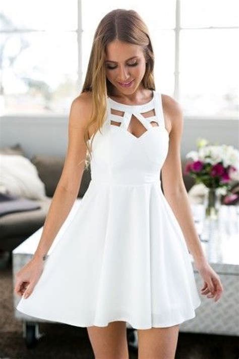 100 Most Cute Short White Dresses Design Ever 100