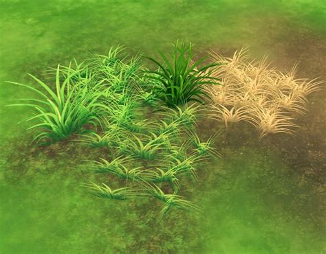 My Sims 4 Blog Liberated Grassreeds By Plasticbox