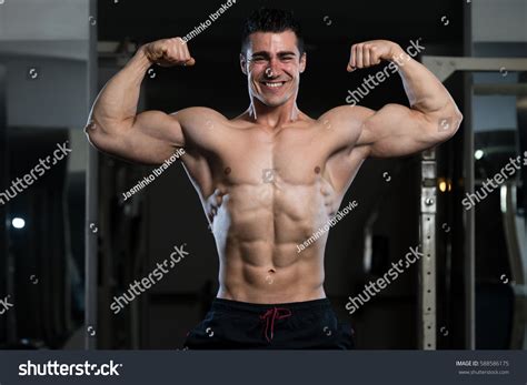 Double Biceps Pose Images Stock Photos Vectors Shutterstock