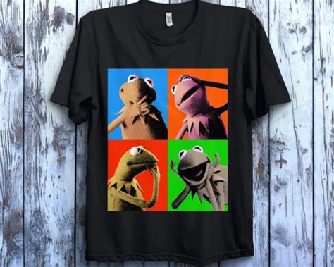 Disney The Muppets Kermit The Frog Pop Art T Shirt Unisex T Shirt Kid