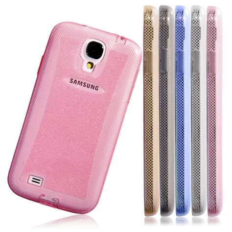 S4 Case Wisdompro® 5 Pack Glitter Jelly Color Soft Tpu Gel Protective