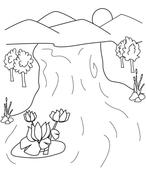 Print Lake Coloring Page Free Printable Coloring Pages For Kids