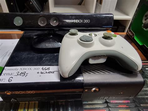 Konsola Xbox 360 Slim E 4gbkinect Sklepretrowwa Sklep Opinie Cena