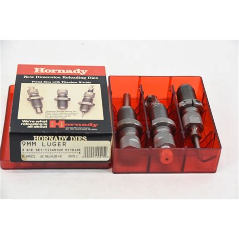 Hornady 3 Die Set For 9mm Luger