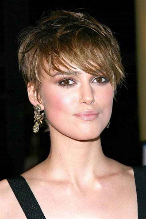 A pixie haircut can be adapted to any face shape, skin tone, or personality. Short Pixie Haircuts With Long Bangs - 25+