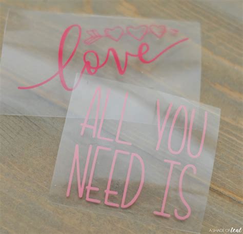 How To Use Cricut Iron On Vinyl Valentines Day Kitchen Towel