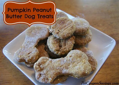 Homemade Pumpkin Peanut Butter Dog Treats Use Just A Few Ingredients