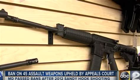 Breaking 4th Circuit Upholds Maryland ‘assault Weapons Ban