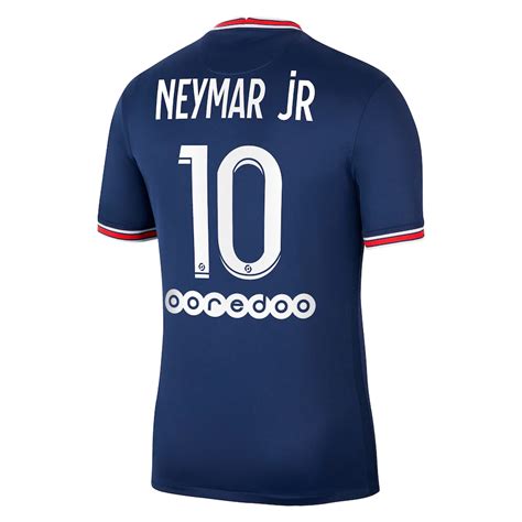 Psg Jersey Custom Home Neymar Jr 10 Soccer Jersey 202122