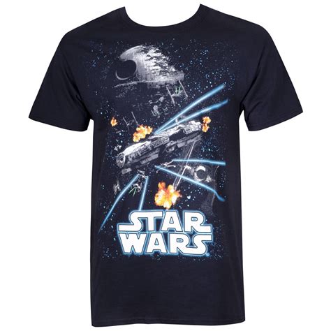 Star Wars Space Action Mens T Shirt