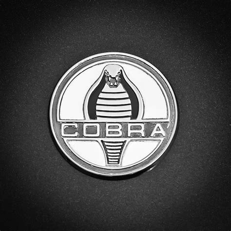 1964 Shelby 289 Cobra Emblem 0088bw Photograph By Jill Reger