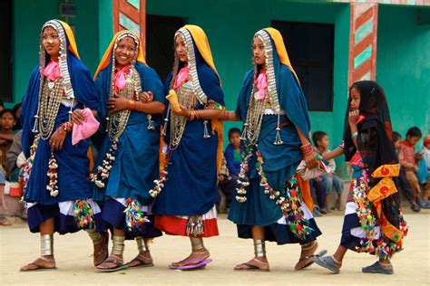 Danse Rana Tharu Ritual Dance Ethnie Tribe Nepal Philippe Flickr