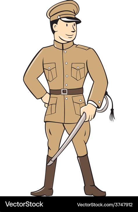 Ww1 Soldier Cartoon