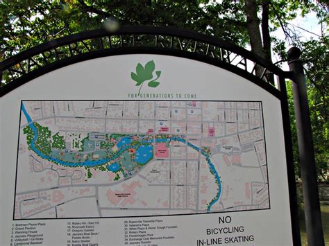 A Map Of The Riverwalk And Downtown Naperville Flickr Photo Sharing