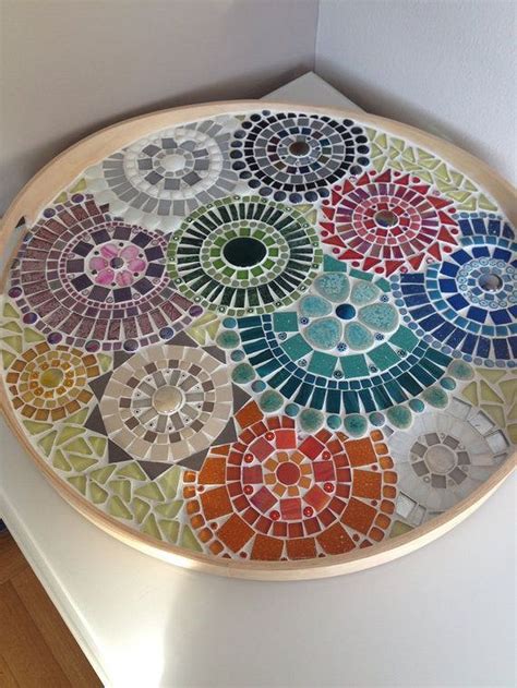 Incredible Mosaic Design Ideas 27 Tree Mosaic Mosaic Tray Mosaic Tile