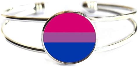 Pulsera Bisexual Orgullo Bisexual Bisexual Bisexual Joyería Regalos Bisexuales Bandera De
