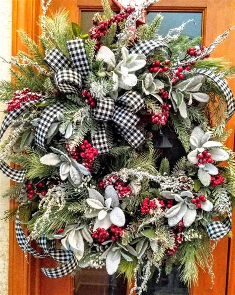 Christmas Floral Rustic Christmas Christmas Decor Diy Holiday Decor