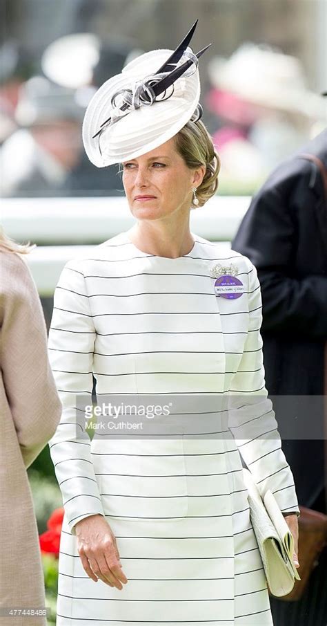 sophie countess of wessex on day 2 of royal ascot at ascot royal ascot