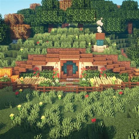 20 Minecraft Hobbit Hole Builds Mom S Got The Stuff